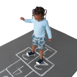 Baby & Toddler Neutral UPF 50+ Light Blue Rash Guard
