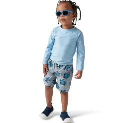 Baby & Toddler Neutral UPF 50+ Light Blue Rash Guard