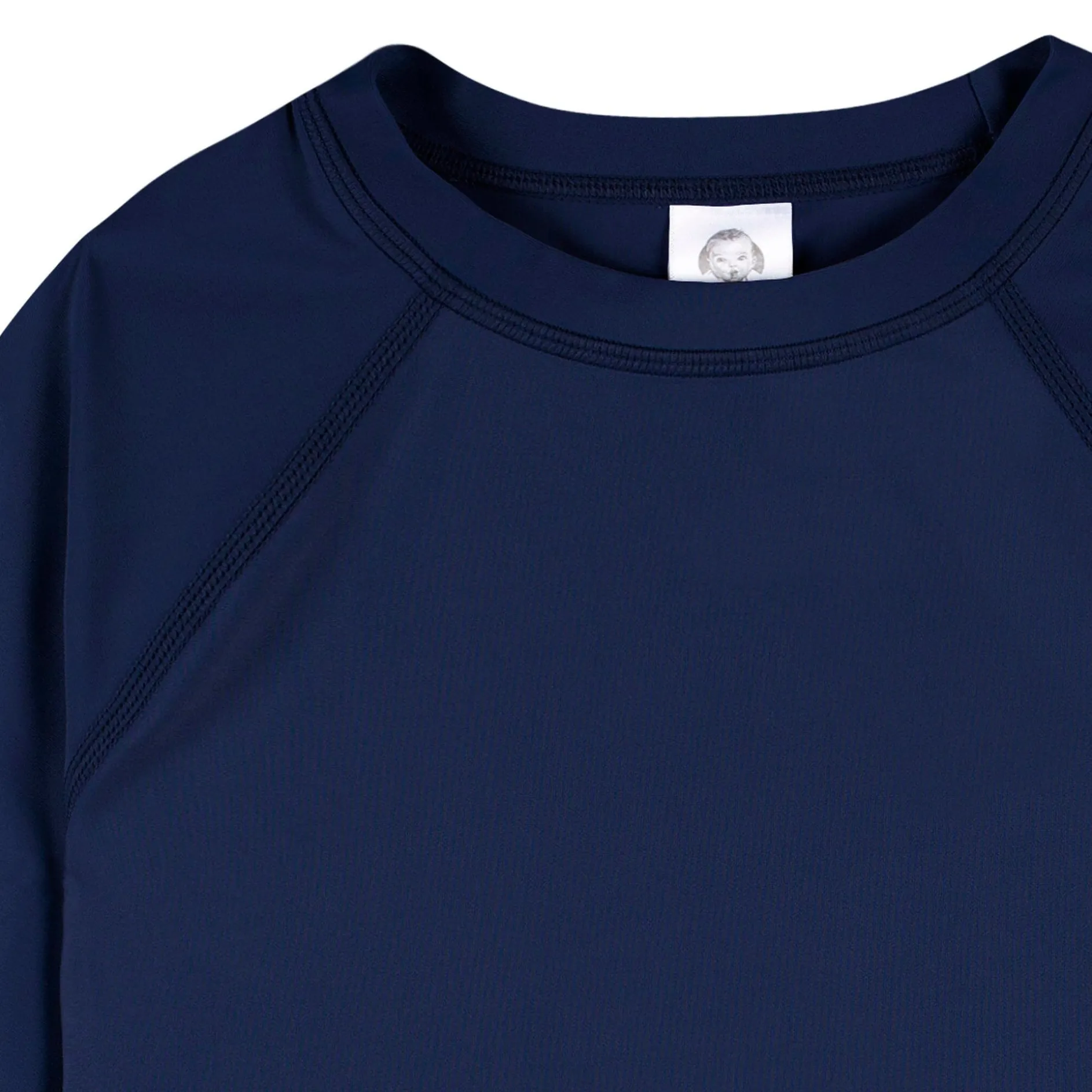 Baby & Toddler Neutral UPF 50+ Navy Rash Guard