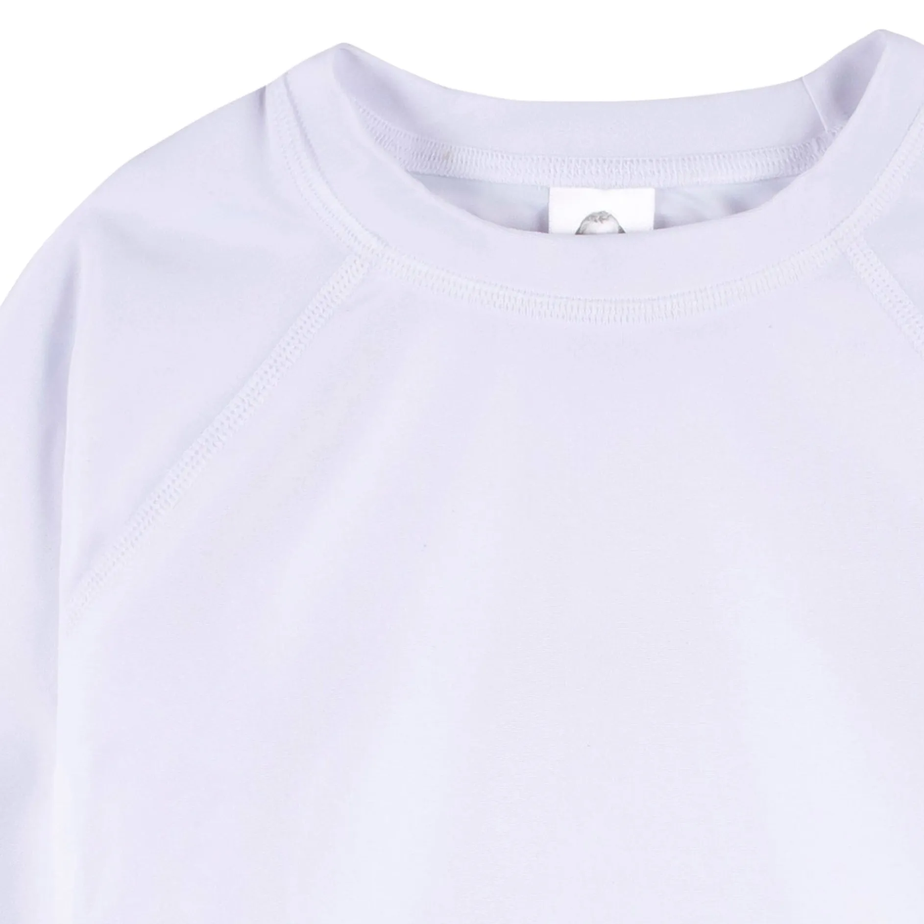Baby & Toddler Neutral UPF 50+ White Rash Guard