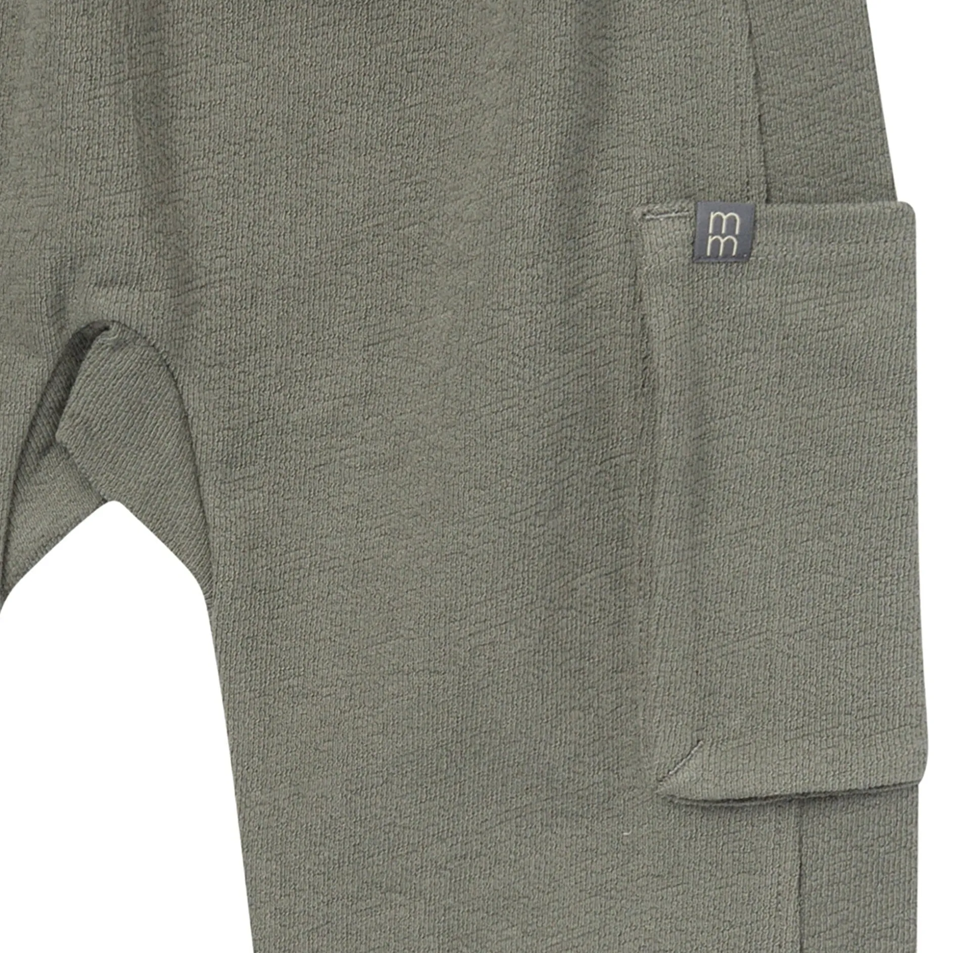 Boys Dark Green Cargo Pocket Sweatpants