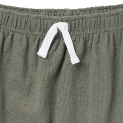 Boys Dark Green Cargo Pocket Sweatpants