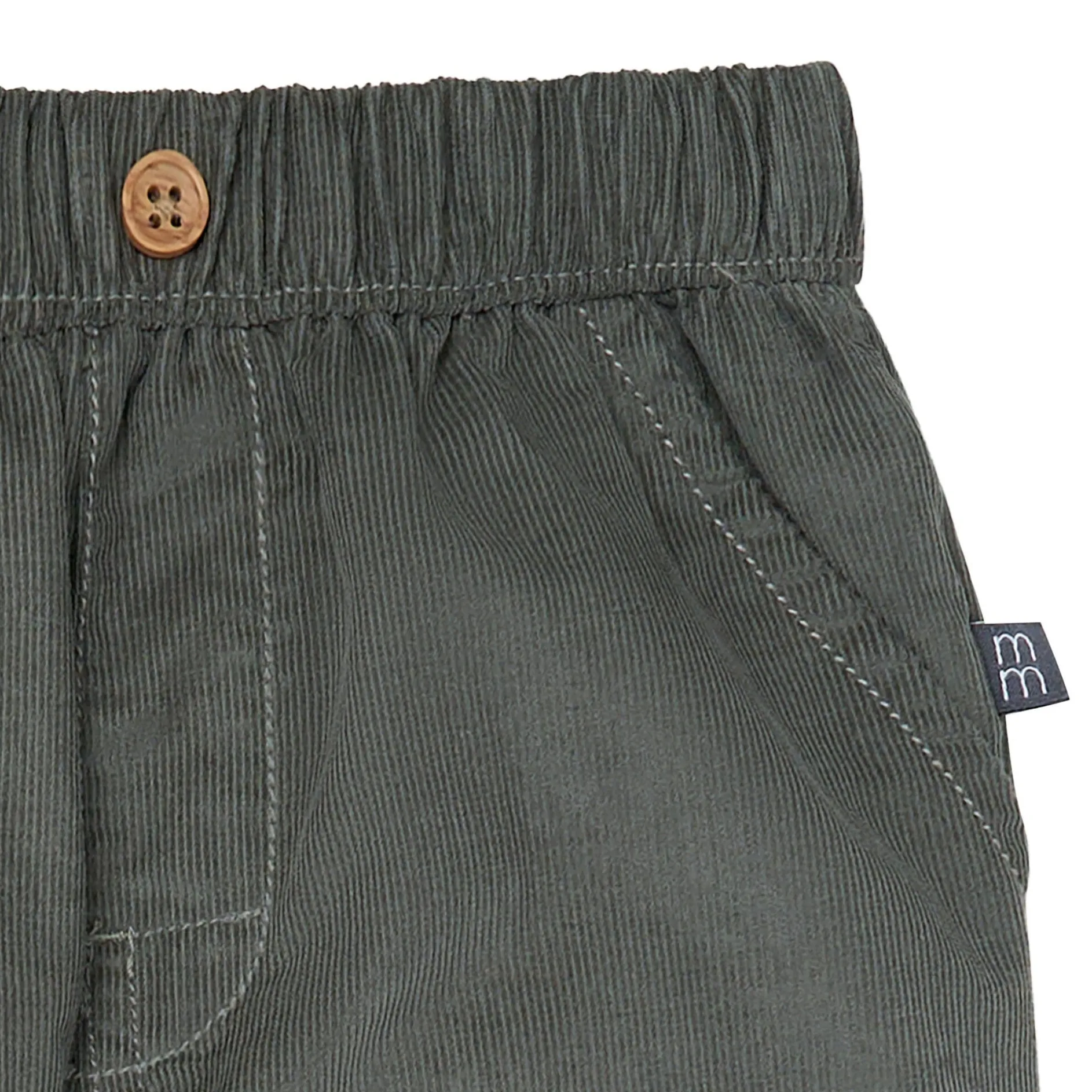 Boys Dark Grey Corduroy Pants