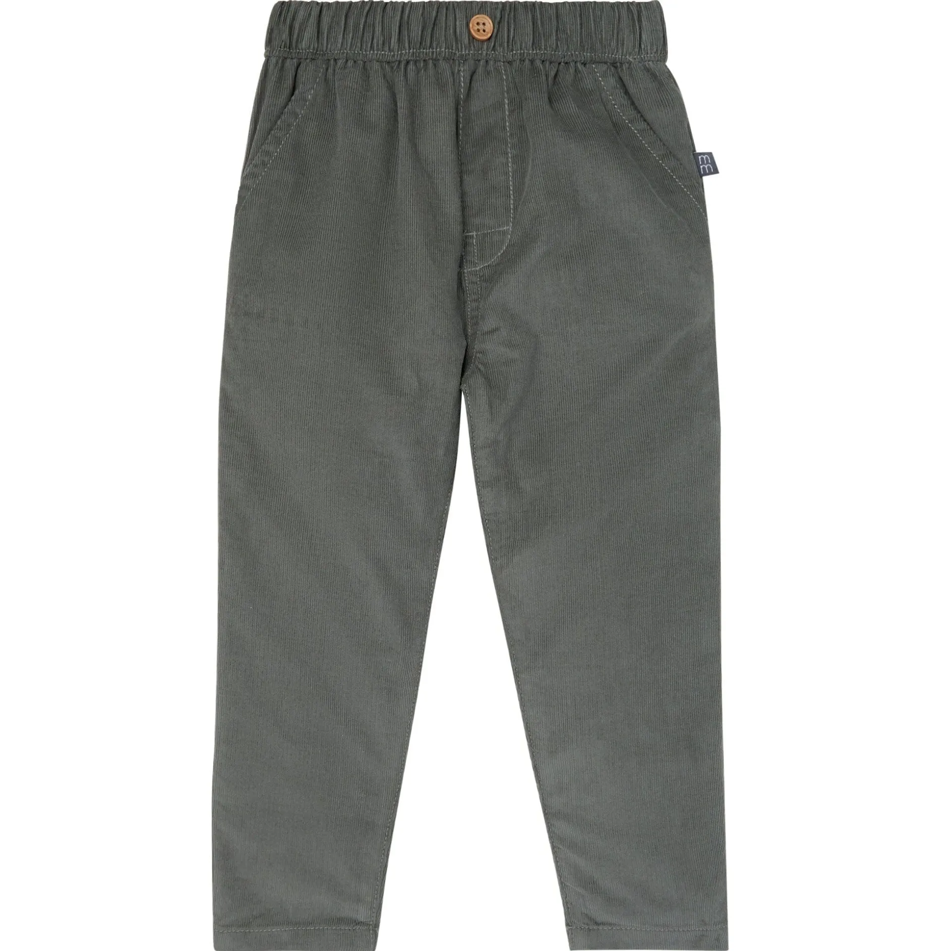 Boys Dark Grey Corduroy Pants