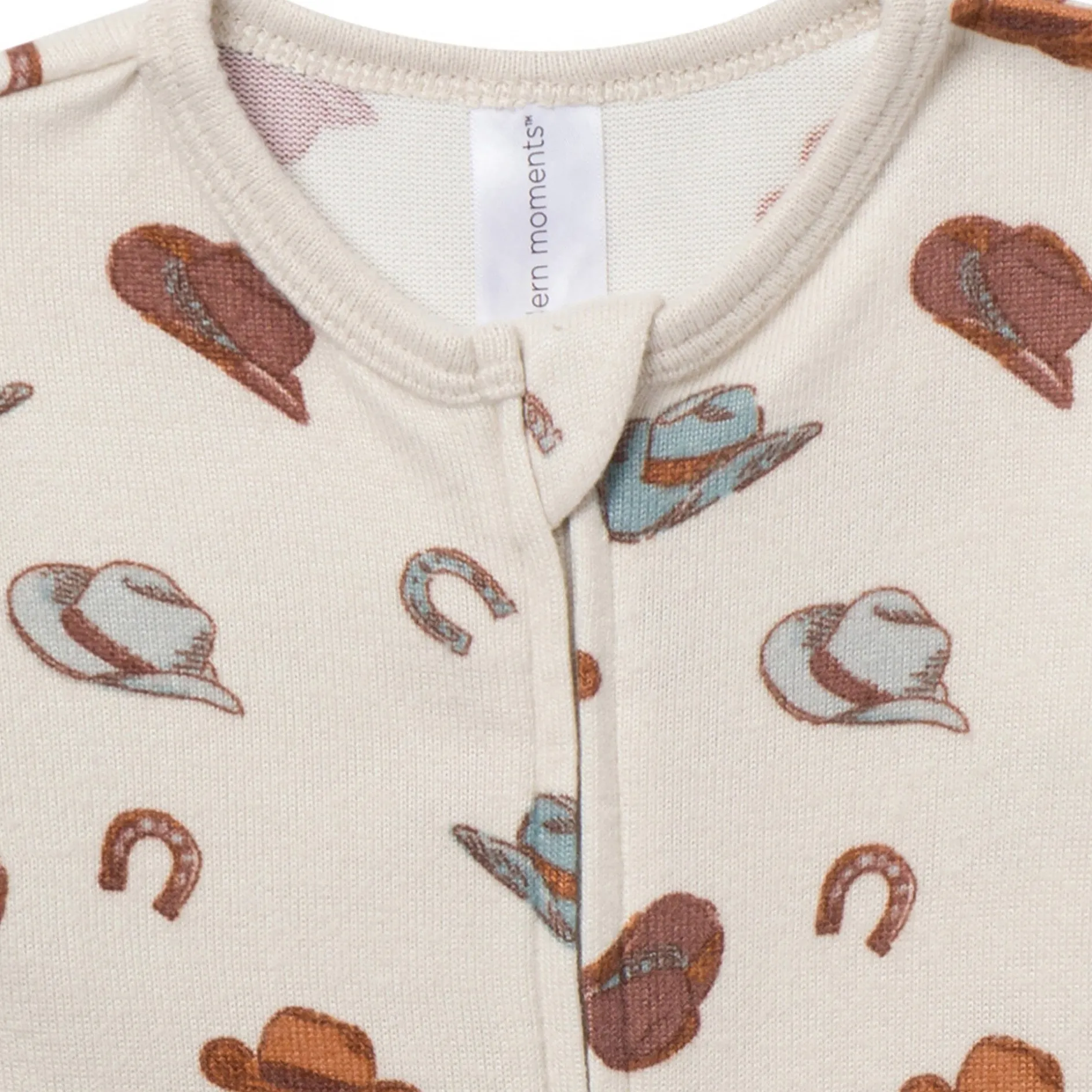 Boys Western Cowboy Snug Fit Footless Pajamas