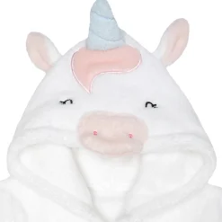 Embroidered Baby Girls Unicorn Robe