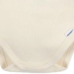 Embroidered Baby Neutral Natural Premium Short Sleeve Onesies® Bodysuit