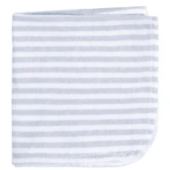 Embroidered 4-Piece Baby Neutral Zebra Towel & Washcloths