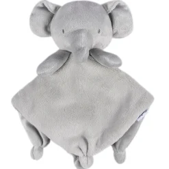 Embroidered 2-Piece Elephant Hooded Wearable Blanket & Security Blanket Set