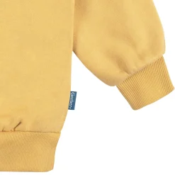 Embroidered 2-Piece Infant & Toddler Neutral Yellow Sweatshirt & Pant Set