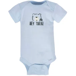 Gerber® 8-pack Baby Boys' Bear Short Sleeve Onesies® Bodysuits