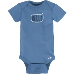 Gerber® 8-pack Baby Boys' Fox Short Sleeve Onesies® Bodysuits