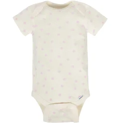 Gerber® 8-pack Baby Girls' Bunny Short Sleeve Onesies® Bodysuits