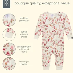 Girls Winter Joy Snug Fit Footless Pajamas