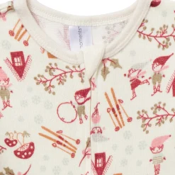 Girls Winter Joy Snug Fit Footless Pajamas