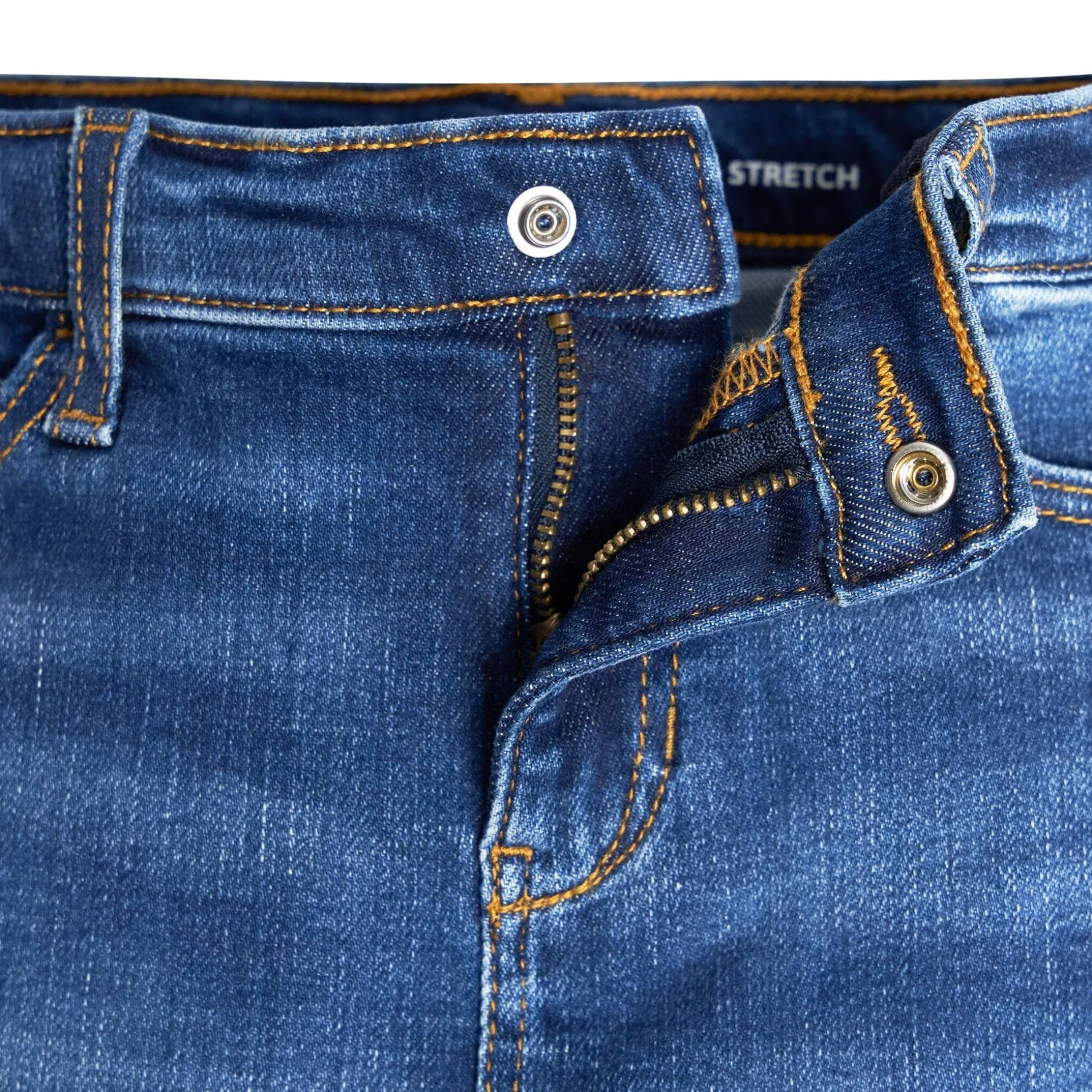 Infant and Toddler Neutral Blue Straight Fit Denim Jeans