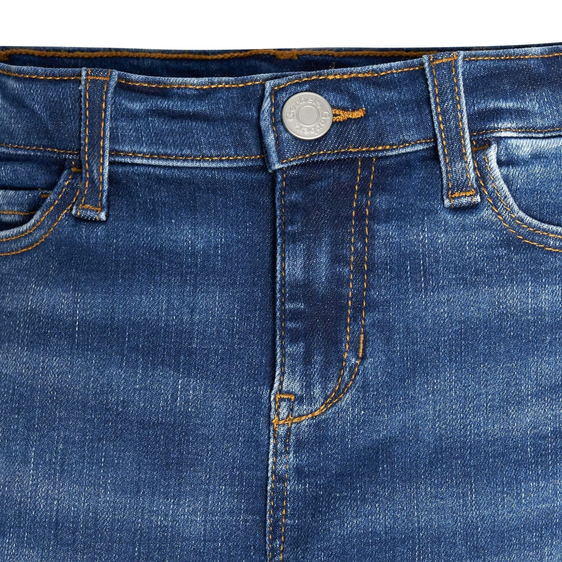 Infant and Toddler Neutral Blue Straight Fit Denim Jeans