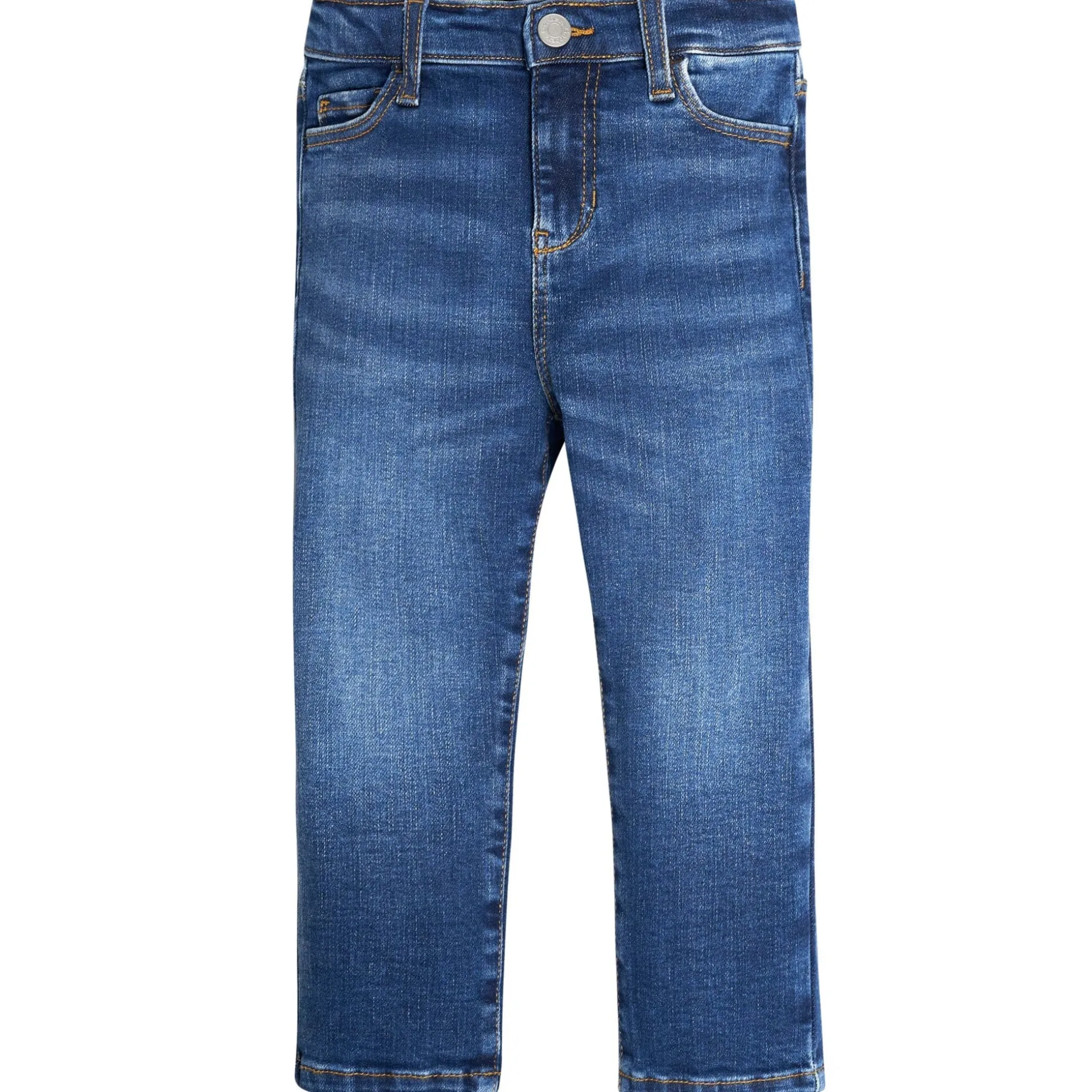 Infant and Toddler Neutral Blue Straight Fit Denim Jeans