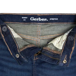Infant and Toddler Neutral Dark Skinny Jeans