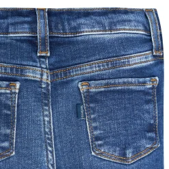 Infant and Toddler Neutral Denim Skinny Jeans