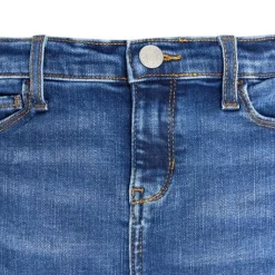 Infant and Toddler Neutral Denim Skinny Jeans