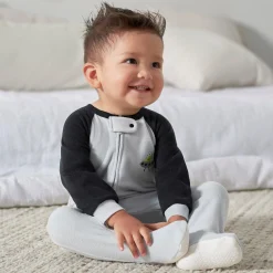 Infant Boys Space Fleece Pajamas