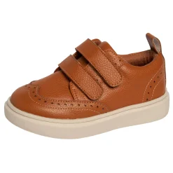Infant & Toddler Boys Brown Wingtip Sneaker