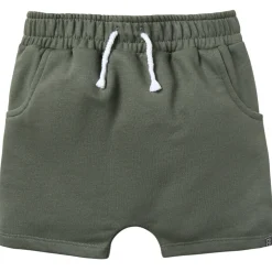 Infant & Toddler Boys Dark Green Harem Shorts