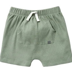 Infant & Toddler Boys Green Harem Kangaroo Pocket Shorts