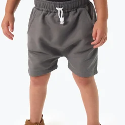 Infant & Toddler Boys Grey Harem Shorts