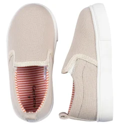 Infant & Toddler Boys Khaki Slip-On Sneaker