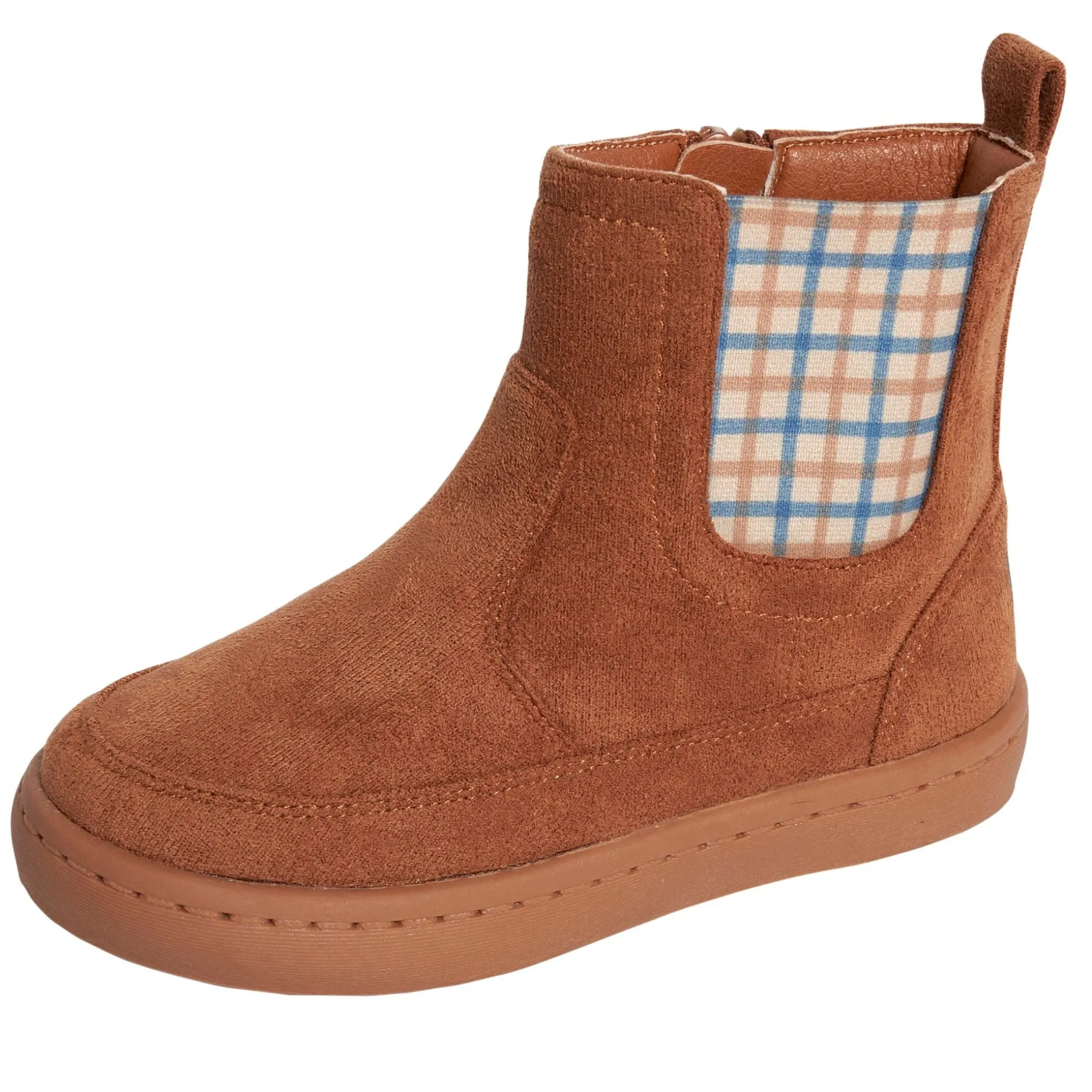 Infant & Toddler Boys Light Medium Brown Chelsea Boot