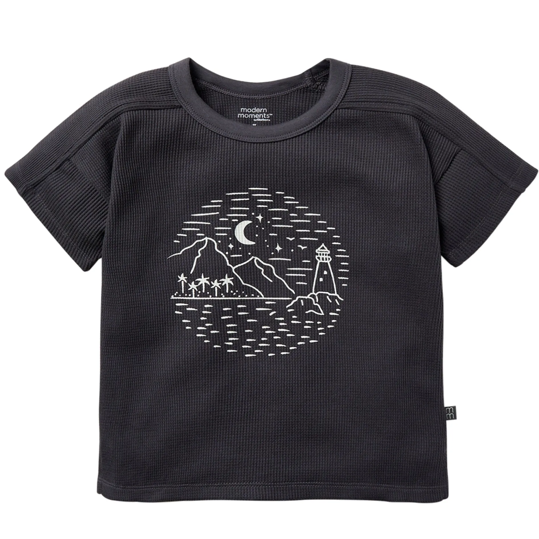 Infant & Toddler Boys Mountains Box Waffle T-Shirt