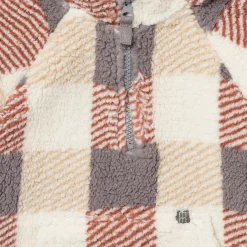 Infant & Toddler Boys Multi Plaid Half-Zip Pullover