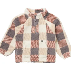 Infant & Toddler Boys Multi Plaid Half-Zip Pullover