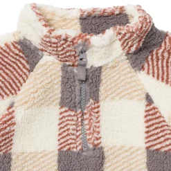 Infant & Toddler Boys Multi Plaid Half-Zip Pullover