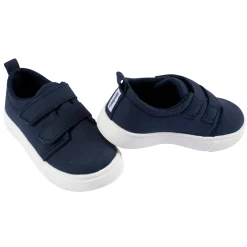 Infant & Toddler Boys Navy Strap Sneaker