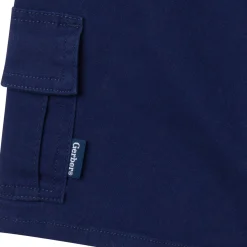 Infant & Toddler Boys Navy Twill Cargo Shorts