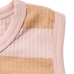 Infant & Toddler Boys Tan Stripe Tank Top