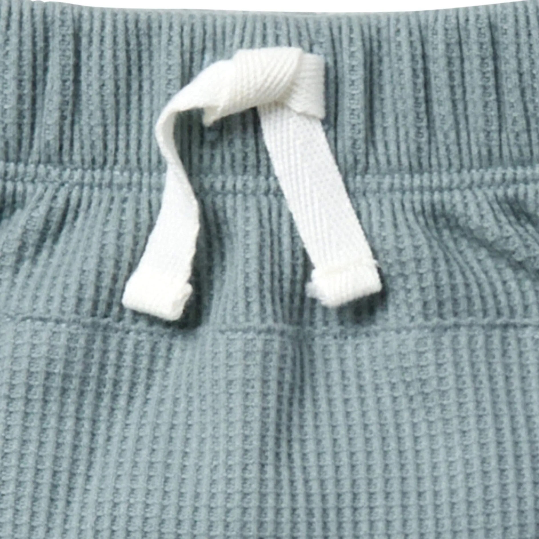 Infant & Toddler Boys Teal Harem Kangaroo Pocket Shorts