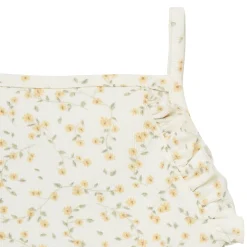 Infant & Toddler Girls Ivory Vines Ruffle Romper