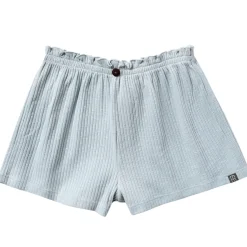 Infant & Toddler Girls Light Blue Wide Leg Shorts