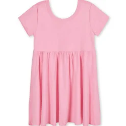 Infant & Toddler Girls Pink Lemonade Buttery Soft Viscose Made from Eucalyptus Twirl Dress