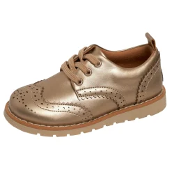 Infant & Toddler Girls Platinum Wingtip Oxfords