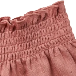Infant & Toddler Girls Rose Smocked Wide Leg Shorts