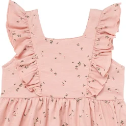Infant & Toddler Girls Rose Tulips Bow Back Dress