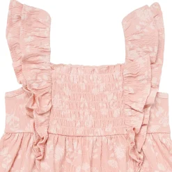 Infant & Toddler Girls Rose Wild Flowers Smocked Ruffle Dress