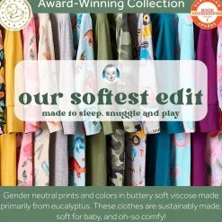 Infant & Toddler Girls Shadow Buttery Soft Viscose Made from Eucalyptus Twirl Dress