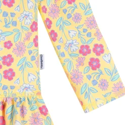 Infant & Toddler Girls UPF 50+ Floral Rash Guard Suit