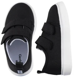 Infant & Toddler Neutral Black Strap Sneaker